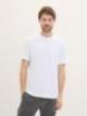 Tom Tailor® T-shirt With Texture - White