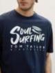 Tom Tailor® Soul Surfing T-Shirt - Sky Captain Blue
