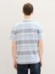 Tom Tailor® C-Neck T-shirt - Navy Grey Mint Block Stripe