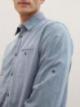 Tom Tailor® Textured Shirt - Navy Blue Small Structure