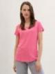 Tom Tailor® Round Neck T-Shirt - Carmine Pink