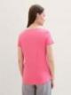 Tom Tailor® Round Neck T-Shirt - Carmine Pink