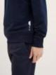 Tom Tailor® Basic Sweatshirt - Sky Captain Blue