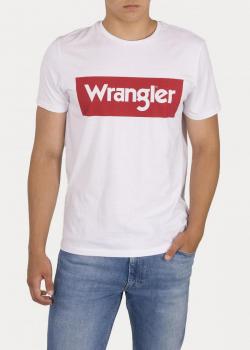 Wrangler® Ss Logo Tee - White