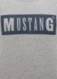 Mustang® Alex C LOGO Tee - Mid Grey Melange