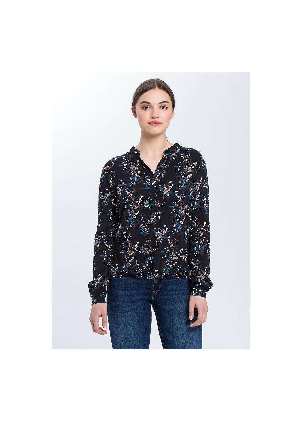 Cross Jeans® Floral Shirt - Black (020)
