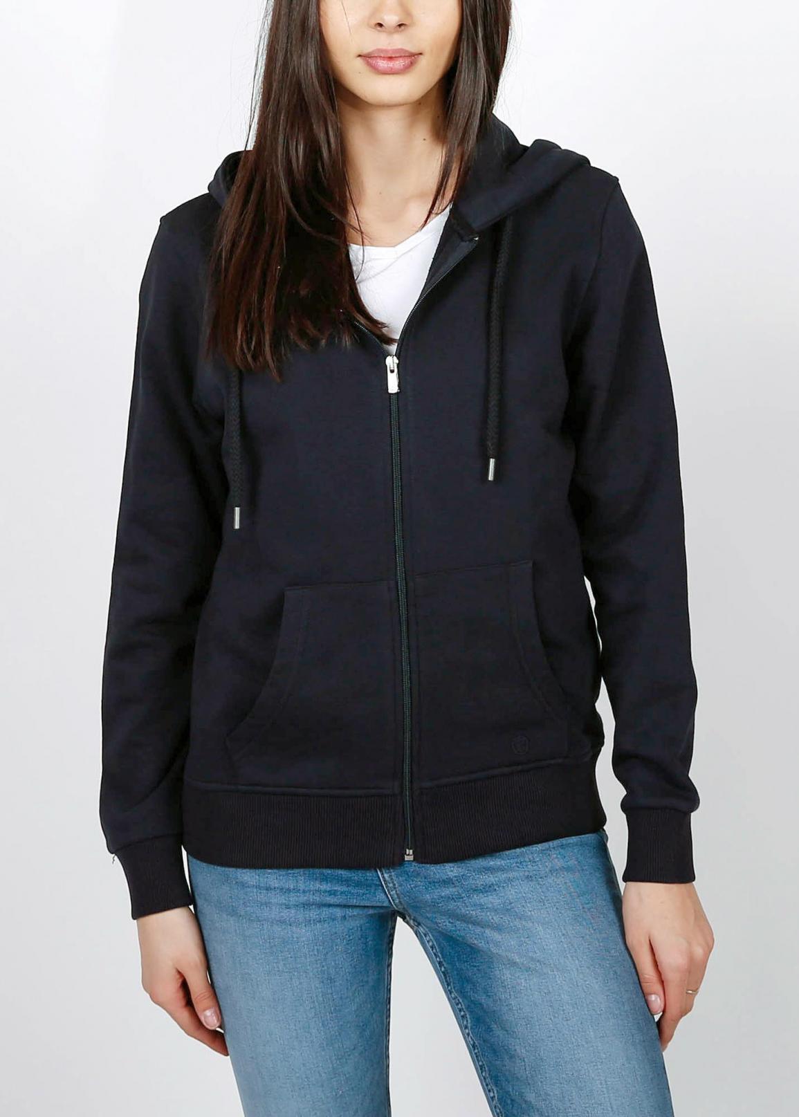 Cross Jeans® Sweatshirt Zip Hoodie - Navy