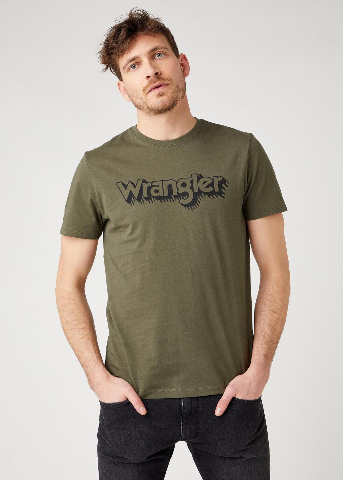 Wrangler® Short Sleeve Logo Tee - Ivy Green
