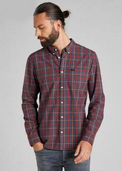 Lee® Button Down - Fired Brick Check