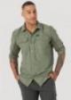 Wrangler® ATG Mixed Material Shirt - Dusty Olive