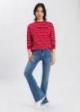 Cross Jeans® Sweatshirt - Red Lines (415)