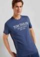 Tom Tailor® T-shirt With Print - Light Indigoo Blue