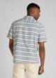 Lee® Short Sleeve Resort Shirt - Whitecap Gray Stripe