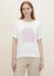 Tom Tailor® T-shirt With Print - Whisper White