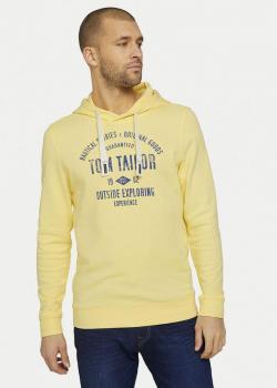 Tom Tailor® Hoodie - Pale Straw Yellow