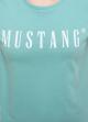 Mustang® Alina C Logo Tee - Mineral Blue