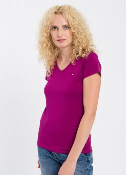 Cross Jeans® T-shirt V-Neck - Purple
