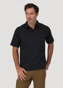 Wrangler® Short Sleeve Performance Polo - Black