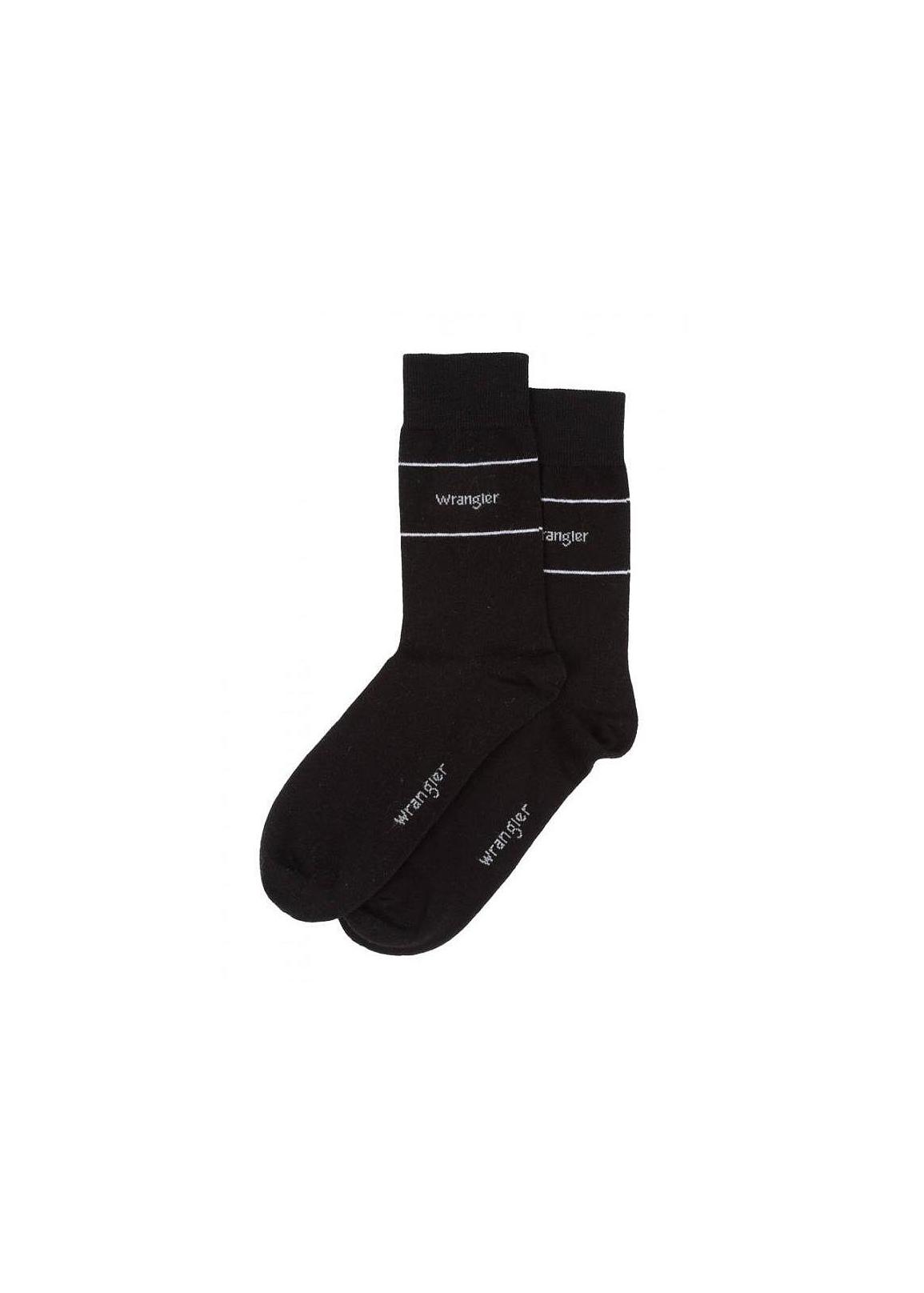 Wrangler® 2Pack Sign Off Socks - Dark Grey Mele