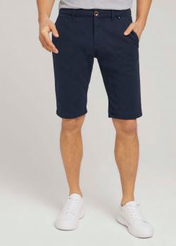 Tom Tailor® Chino Slim Shorts - Dark Blue