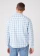 Wrangler® Long Sleeve Western Shirt - Light Indigo