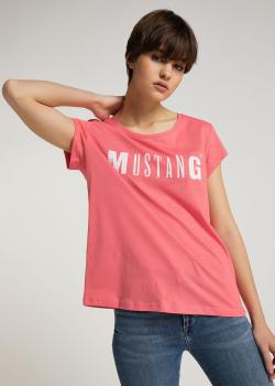 Mustang® Logo Tee - Tea Rose