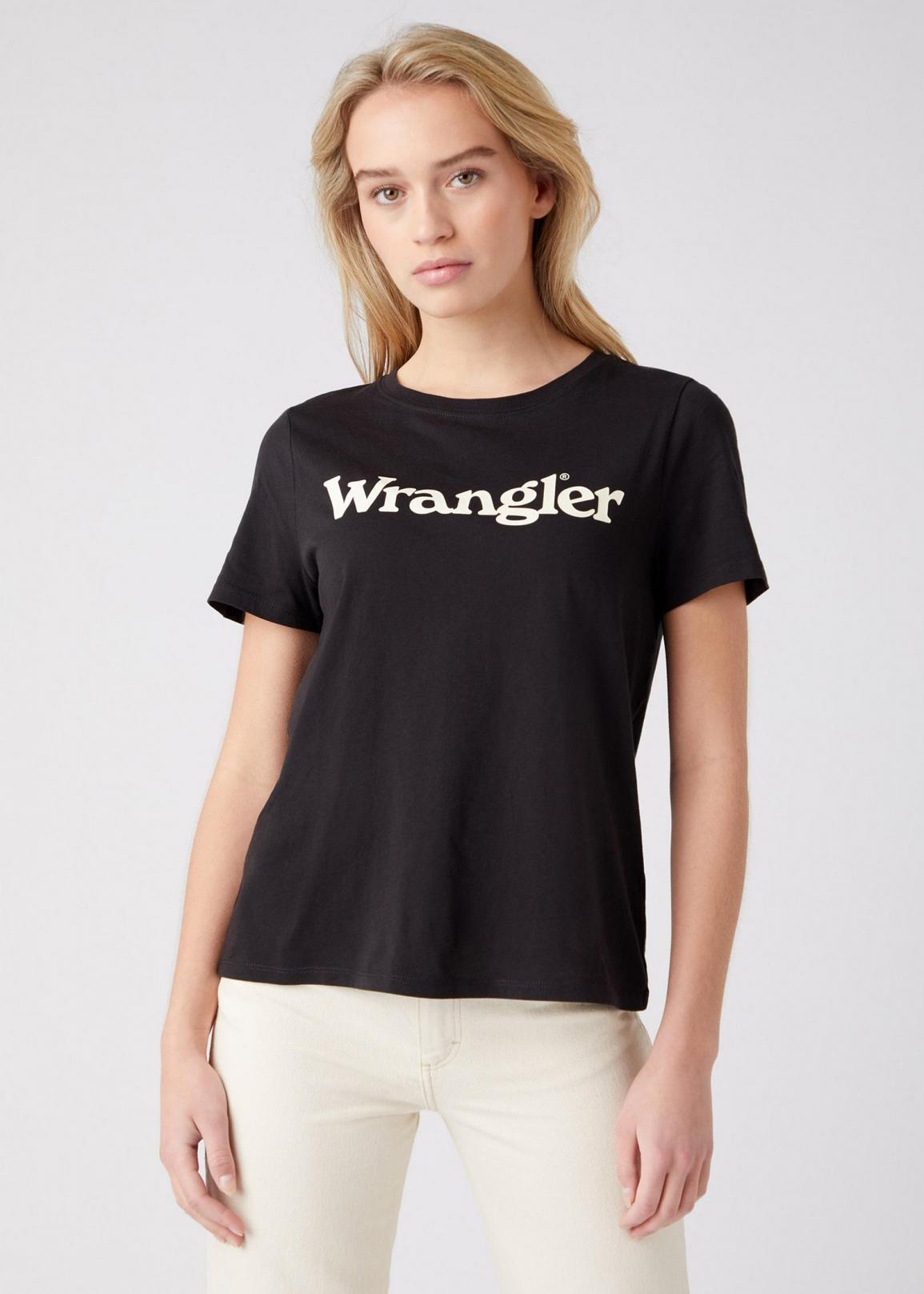 Wrangler® Regular Tee - Washed Black