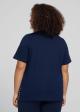 Tom Tailor® Plus Organic Cotton‎ Stripe T-Shirt - Sky Captain Blue