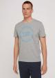 Tom Tailor® Printed T-shirt - Middle Grey Melange