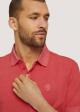 Tom Tailor® Overdyed Polo With Embro - Plain Red