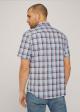 Tom Tailor® Regular Space Dye Check - Soft Offwhite Space Yarn Check