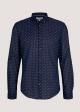 Tom Tailor® Summery Light Cotton Shirt - Blue Minimal Aop