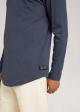 Tom Tailor® Basic Longsleeve T-shirt - Blueish Grey