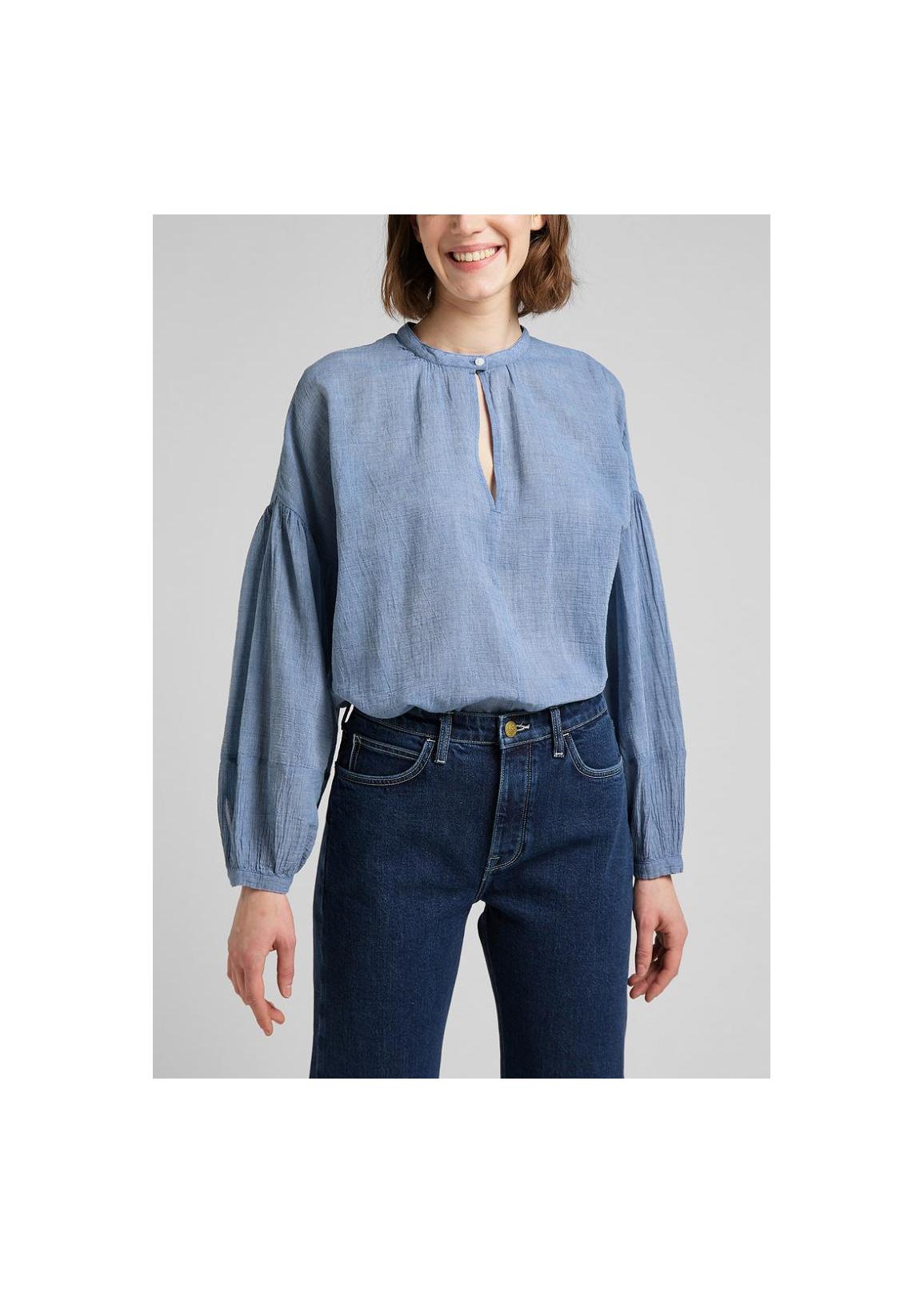 Lee® Relaxed Blouse - Arctic Ice
