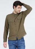 Cross Jeans® 2 Pocket Shirt - Olive
