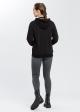 Cross Jeans® Sweatshirt Zip Hoodie - Black (020)