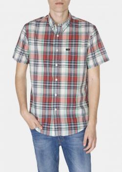 Lee® Button Down Ss - Lava Red