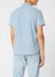 Wrangler® Short Sleeve One Pocket Shirt - Cerulean Blue