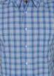 Wrangler® Short Sleeve 1 Pocket Shirt - Cerulean Blue