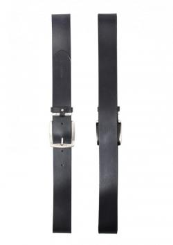 Cross Jeans® Leather Belt - Black (020)