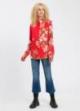 Cross Jeans® Blouse - Flower Red (007)