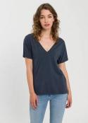 Cross Jeans® Vneck Tee - Anthracite (021)