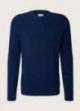 Tom Tailor® Pullover Knit - Dark Blue Shades Structure