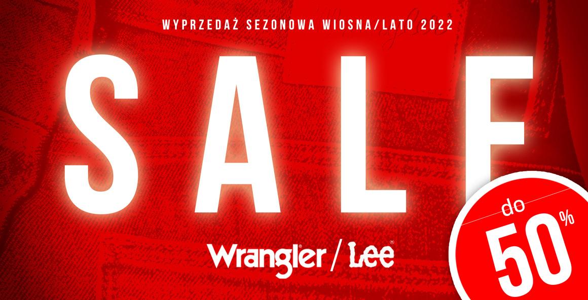 Wrangler / Lee Wyprzedaż Sezonowa 2022 Do -50%