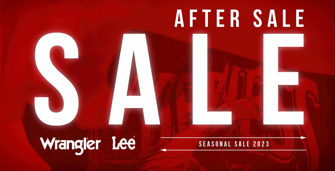 Wrangler / Lee Sale after Sale